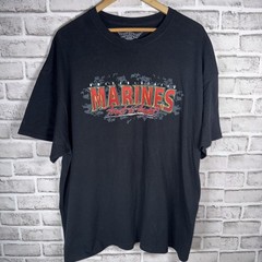 United States Marines First to Fight Men’s Size 2XL Black Vintage 2012