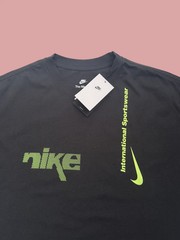 Men’s Nike Sportswear Max90 Swoosh Sport T-Shirt – Gray Volt HQ9262 060