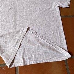 Vintage Hanes Heavyweight 50/50 Men’s M Gray T Shirt Made In USA Ames Iowa 1994