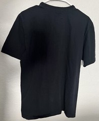 Nike Basketball T Shirt Black W Red Swoosh Size Large L Just Do It