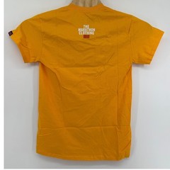 NWT The Marathon Clothing Crenshaw Tee Yellow Blue Short Sleeve Small TMC