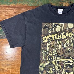 Vintage System Of A Down Shirt Mens XL Toxicity SOAD Metal Rock Concert Tour T