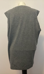 ATHLETIC WORKS DRIWORKS GRAY TRI BLEND MUSCLE Tank Sz M*