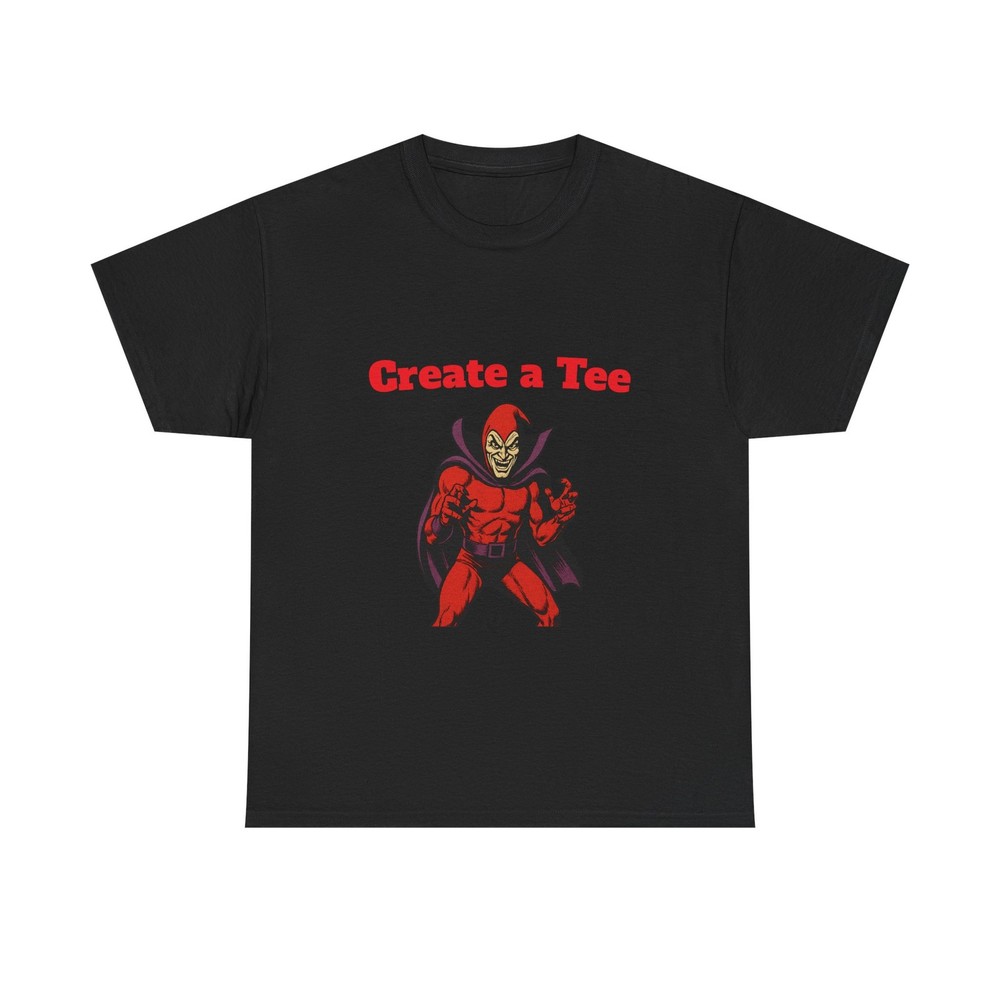 Custom T-Shirt Design, Create Your Own Personalized Tee, S–3X, Multiple Colors