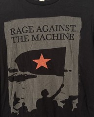 Vintage Medium Rage Against The Machine T Shirt Bay Island Sportswear Tag