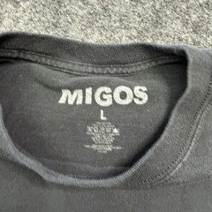 Migos Culture 2 Long Sleeved Black T-Shirt Size Mens Large W/ Floral Flower side