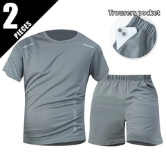 1/2Pcs Men’s Summer Solid Color Mix And Match Short-sleeved Young Men’s Loose