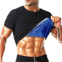Camiseta de compresión de manga corta para entrenamiento deportivo y ejercicio