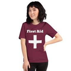 First Aid – Airlume combed and ring-spun cotton t-shirt