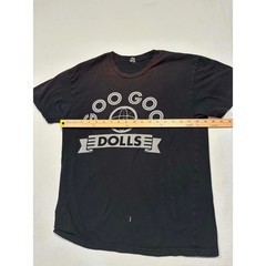 Goo Goo Dolls 2014 Tour T-Shirt Mens Large Black Graphic Band Tee Short Sleeve