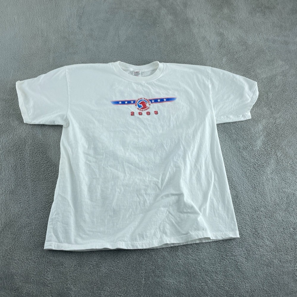 Matco Tools Racing 2005 XL White T-Shirt Mens Pre-Shrunk Cotton 1573