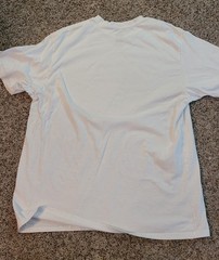 Billabong Size 2XXL Tshirt, White W/American Flag Design