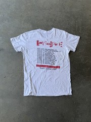 Vintage 1987 David Bowie The Glass Spider Tour Band Rock Tee Shirt 80s CLarge