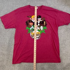 M&O Backyard Baseball Sports Pittsburgh Pirates T Shirt XL Graphic Sugardale Red