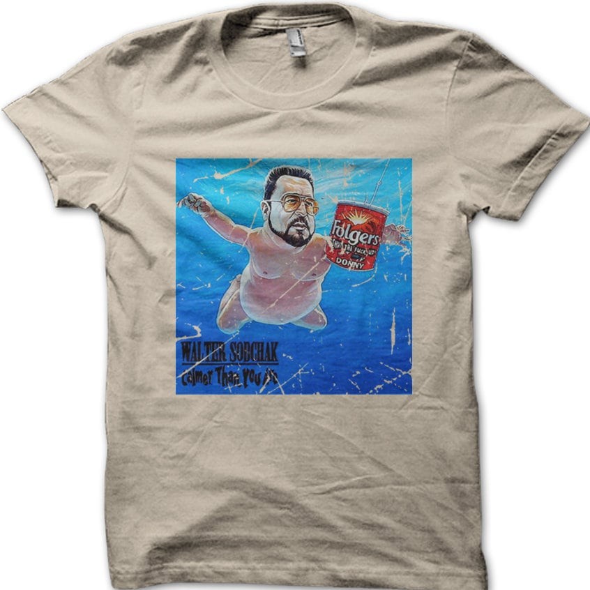 The BIg Lebowski Dude Walter Sobchak Waltvana Vintage printed t-shirt 9010