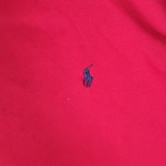 Ralph Lauren Sport Turtleneck Mens Size M Red Long Sleeve Cotton Pony Logo