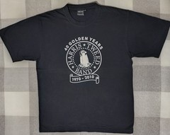 The Harris Tweed Band 40 Golden Years 1970-2010 Tour T-shirt Black Large Vintage