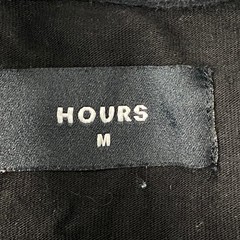 Hours Collection T-Shirt Unisex M Black Graphic Boxy Heavyweight Streetwear Tee
