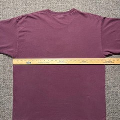 Vintage 90s Lake Tahoe Souvenir T Shirt Mens XL Burgundy Floral Graphic Cotton