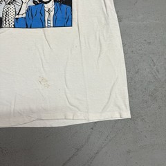 Vintage Roy Lichtenstein Flying Fish LA Shirt Forgot To Get Married 80s XL Art