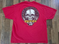 Metal Mulisha DEATH CHEATERS Live Fast/Die Last Red T-Shirt XXL 2XL Skull