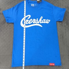 The Marathon Clothing Shirt Crenshaw Blue Short Sleeve Rap Tee Men Small