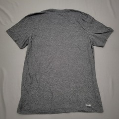 Adidas Shirt Mens Large L Short Sleeve Logo Climate Woven Pullover Gray