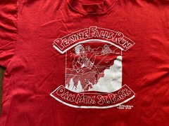 VTG 80s Peavine Falls Race T Shirt XL Birmingham AL Marathon Red Oak Mountain
