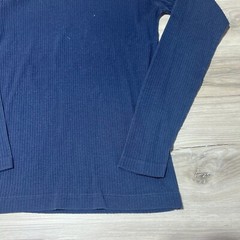 Vintage Puritan Shirt Mens Small Long Sleeve Turtle Neck Blue Thermal Base Layer