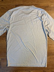 Travis Matthew Size S Long Sleeve Performance T-Shirt Gray Heather Crew Neck