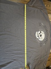 Suavecito Skull Logo T-Shirt Gray Mens 5XL Short Sleeve Graphic Tee SA CA