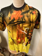 SPEED DEMON Asian warrior Flames Super SS T-Shirt Large RN52469