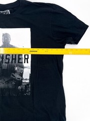 The Punisher Marvel Shirt Adult Extra Large Black Graphic T-Shirt Comic TV