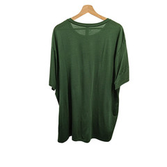 Quince Men 100% Merino Wool All-season Short Sleeve Base Layer Tee Green Xxl