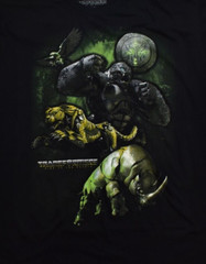 Transformers: Rise Of The Beasts Mens Beasts Maximals Black T-Shirt New S-3XL