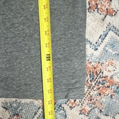 Hollister Men’s Gray Logo Cotton Knit Crew Neck Short Sleeve Must-Have Tee M