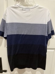 MURANO Liquid Luxury Slim Fit Tee Mens Large V-Neck