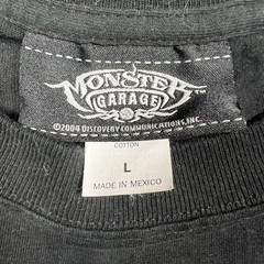 Vintage 2004 Monster Garage Discovery Channel T-Shirt