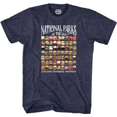 National Parks T Shirt Explore Preserve Protect Park Collection Camping Hiking