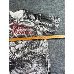 Xtreme Couture Graphic T-Shirt Mens XL Black Skull Snake MMA Streetwear USA Made