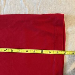 Men’s Athletic DriWorks Red Shirt size S