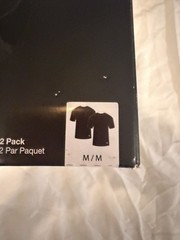 NIB Nike Jordan Flight Base Cotton Stretch Crew Neck Tee 2 PACK – BLACK, MEDIUM