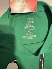 NWT Peanuts Snoopy T-shirt XL Green “I Need A Drink” Graphic Short Sleeve