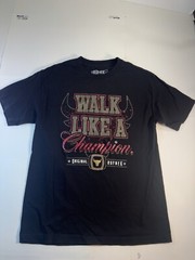 Original Rufnek Walk Like A Champion Chicago Bulls Shirt Men’s Size Large Black
