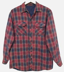 L/XL Vtg 90s Faded Plaid Flannel Distressed Skate Punk Grunge Rock Jacket Shirt