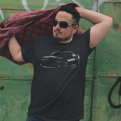 Chevy Camaro ZL1 Mens T Shirt American Musclecar Racing Sports Car Modern Tee