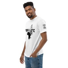 Boss Life African Money, egyptian pharaoh back Short Sleeve T-shirt