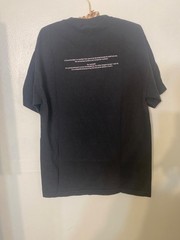 Discovery Channel store t shirt washed black large prime number joke tee