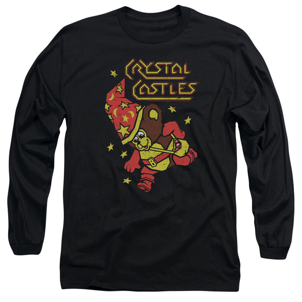 ATARI CRYSTAL BEAR Licensed Men’s Long Sleeve Graphic Tee Shirt SM-3XL
