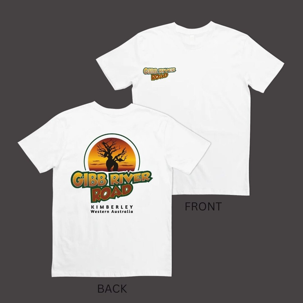 The Gibb River Road NEW ICON Design TEE SHIRTS + FREE STICKERS – Kimberley, WA